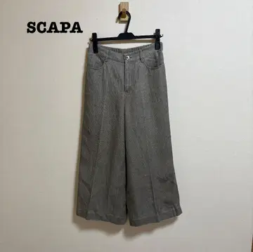 새상품급 SCAPA 스카파 내추럴 트윌 팬츠