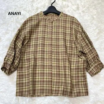 ANAYI 아나이 블라우스 체크
