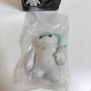 베이맥스 봉제 인형 참 그린 마스코트 키링 디즈니랜드