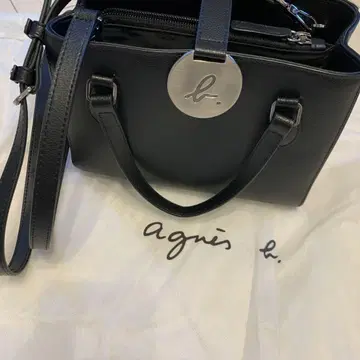 agnis b. 블랙 숄더백