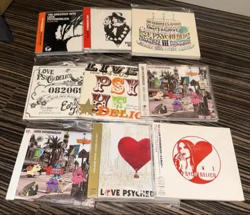 LOVE PSYCHEDELICO CD 앨범 9장 세트 러브 사이키델리코