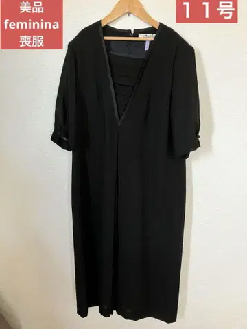 새상품급 feminina 블랙 포멀 상복 사이즈 11호