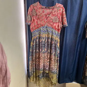 Desigual 반팔 롱 원피스 42