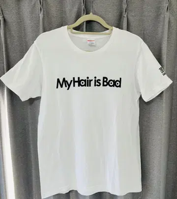 My Hair is Bad 티셔츠 L white