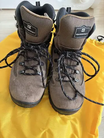 GARMONT 등산화 브라운 Vibram 밑창 25.0cm