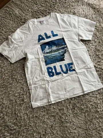 ALL BLUE 그래픽 티셔츠