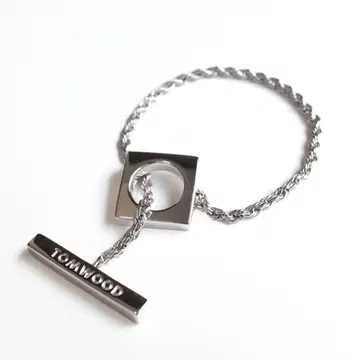 Tom Wood Square Rope 팔찌 6.5인치