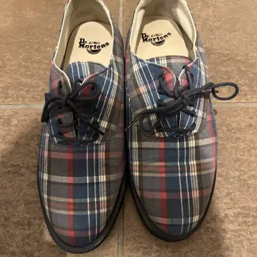Dr.Martens 닥터마틴 체크 무늬 23 UK4