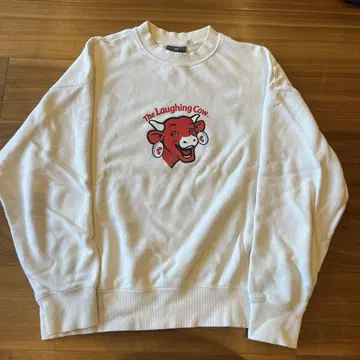 The Laughing Cow 맨투맨 M 화이트