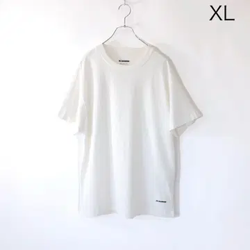 새상품 정품 23aw Jil Sander+ 3팩 티셔츠 화이트 XL
