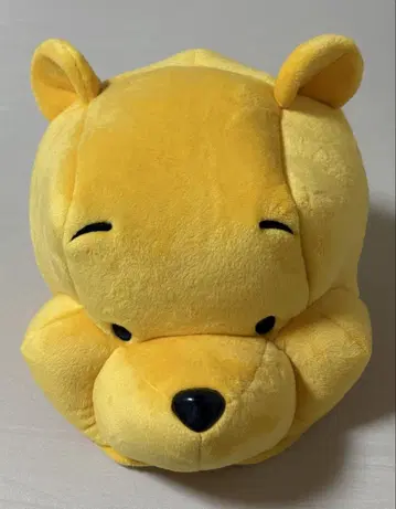 푸우 봉제 인형 모자