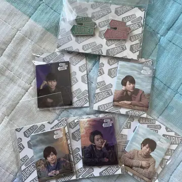 ARASHI JOURNEY 마그넷, 배지 세트
