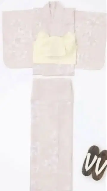 유카타 세트 핑크 시마무라