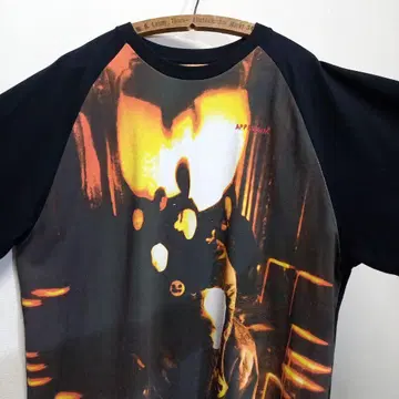 2XL! APPLEBUM WU-TANG CLAN 래글런 슬리브 티셔츠