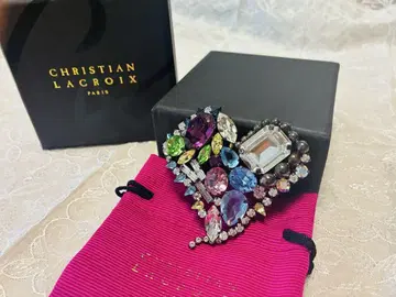 Christian Lacroix 하트 브로치