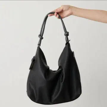 ear PAPILLONNER 이어 파피요네 수지 부품 원 핸들 백 블랙