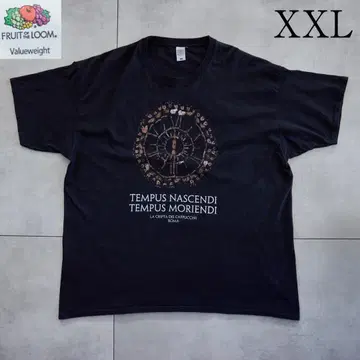 구제 의류 FRUIT OF THE LOOM 프룻 오브 더 룸 블랙 2XL