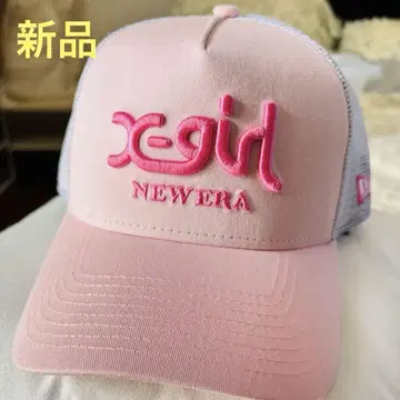 xgirl NEWERA 핑크 캡
