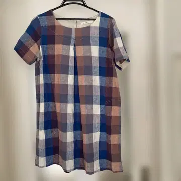 ATELIER EQUAL 린넨 혼방 반팔 튜닉