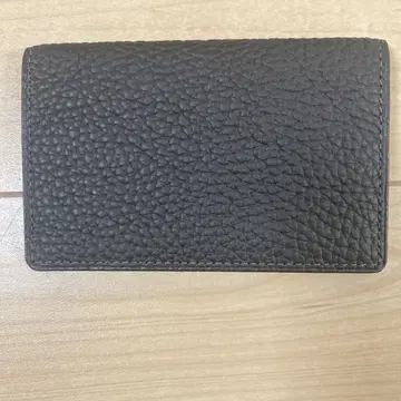 FUJITAKA 다크 브라운 명함지갑