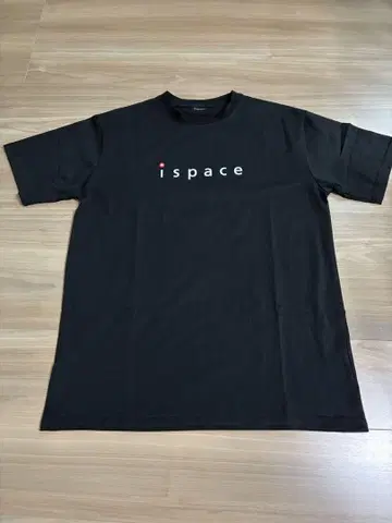 ispace 블랙 티셔츠