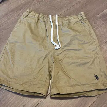 U.S. POLO ASSN. 베이지 숏 팬츠 S