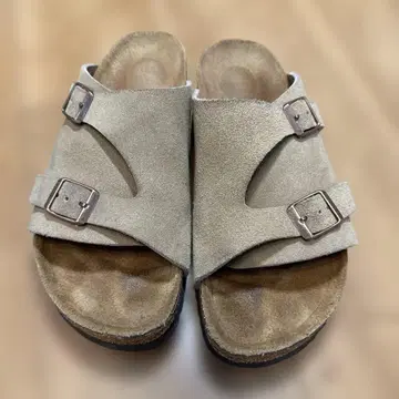버켄스탁 취리히 39 25cm 가죽 샌들