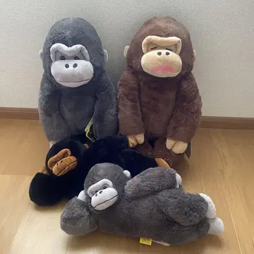 우호호 고릴라 고리 군 봉제 인형 묶음 판매