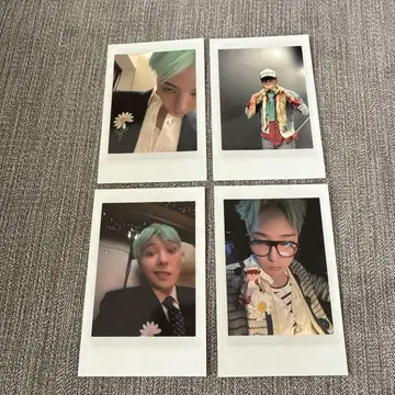 G-DRAGON 지용 공연장 한정판 구매 혜택 4장