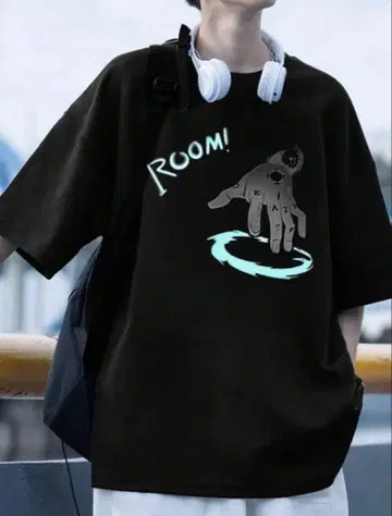 ONEPIECE 트라팔가 로우 ROOM 티셔츠 블랙