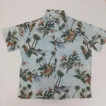 Batik Bay 미국 빈티지 의류 알로하 셔츠 레이온