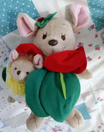 곰돌이 푸 숲의 파티 봉제 인형 캥거루와 루