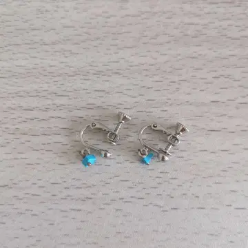 터콰이즈 비즈 귀찌