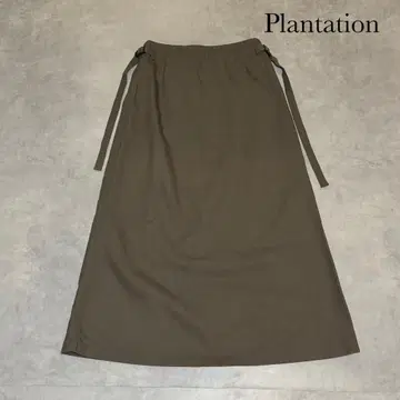 Plantation 플랜테이션 벨트 디자인 스커트 R170