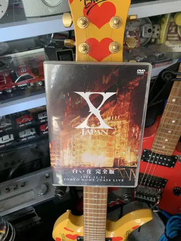 X JAPAN DVD 1994 도쿄돔 엑스 화이트 나이트 완전판 hide