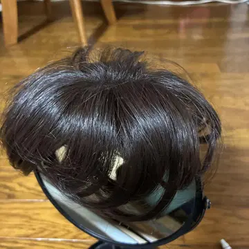다크 브라운 숏 스타일 가발