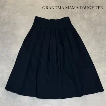 GRANDMA MAMA DAUGHTER 네이비 치노 스커트 R171