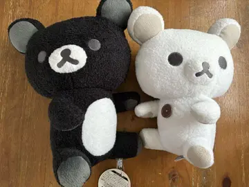 RILAKKUMA 흑백 리락쿠마 XL 코리락쿠마