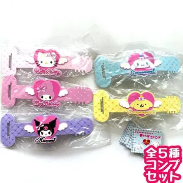 컴프 산리오 캐릭터즈 유메카와 데코 밴딩 전 5종 가챠 sanrio