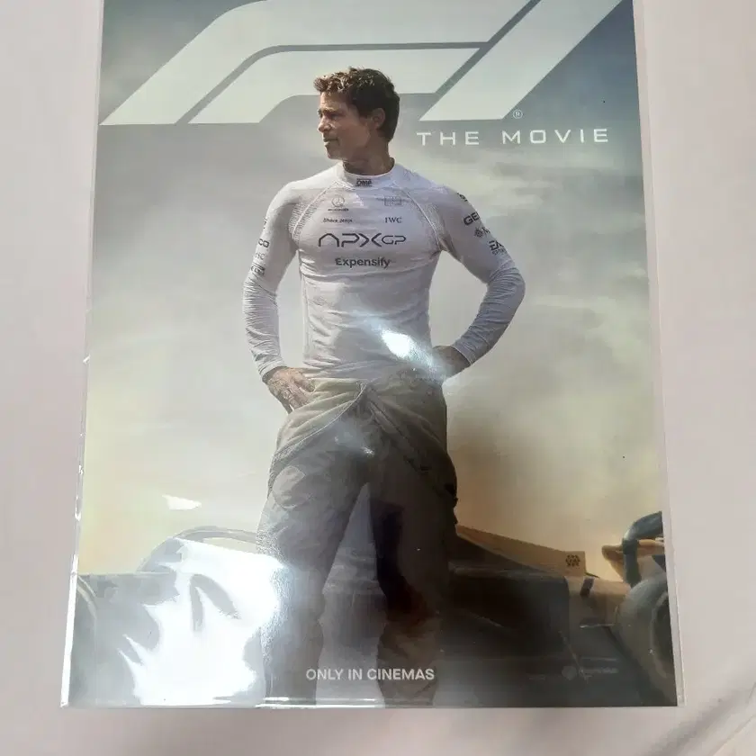 F1 The Movie Pre-order Benefit Week 2 Poster Brad Pitt on