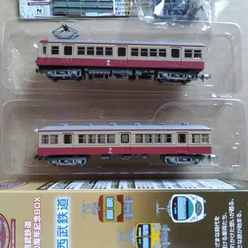 철도 컬렉션 세이부 철도 351계 2량 세트 세이부 창립 110주년 기념