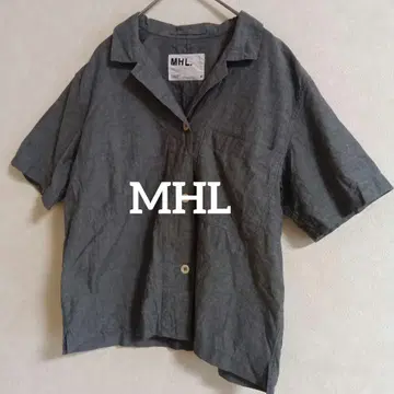 새상품급 MHL 반팔 티셔츠 사이즈 II 그레이 코튼