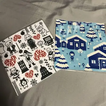 Undertale 언더테일 안경닦이 극세사 크로스