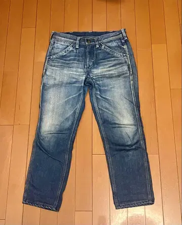 Lee Lee 페인터 팬츠 데님 청바지