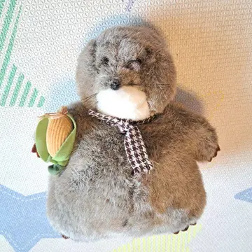 HEART&HEART 모구라 봉제 인형 안경, 옥수수 나카지마