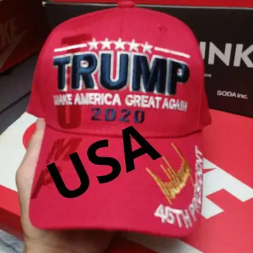 TRUMP 2020 빨간색 야구 모자