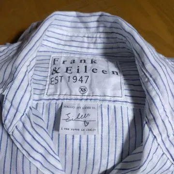 Frank & Eileen 린넨 셔츠 XS