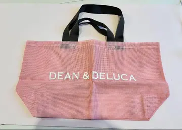 DEAN & DELUCA 메쉬 토트백 특대 사이즈 핑크