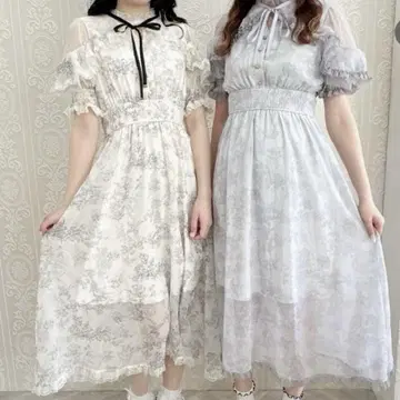 ROJITA 꽃무늬 롱 원피스 완판템