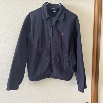 Ralph Lauren 폴로 네이비 아우터 카라 부착